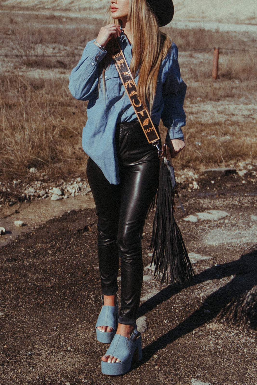 Haute Southern Hyde The Western & Branded Crossbody a Haute Southern Hyde by Beth Marie Exclusive — alternative angle