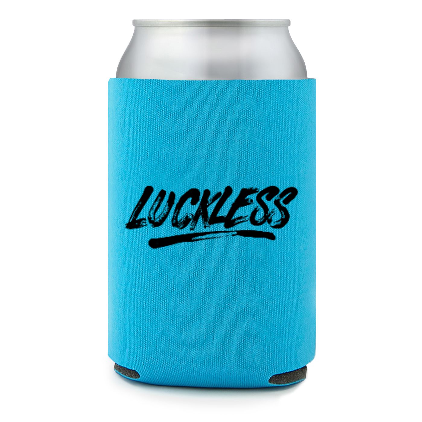 Luckless Outfitters Bite Me Koozie — lifestyle context