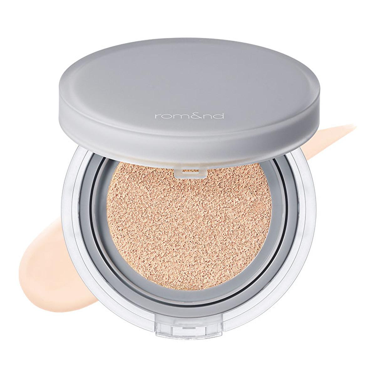 rom&nd Nu Zero Cushion Foundation: Lightweight, Long-Lasting Coverage for a Flawless, Natural Complexion - Pore-Blurring Korean Makeup