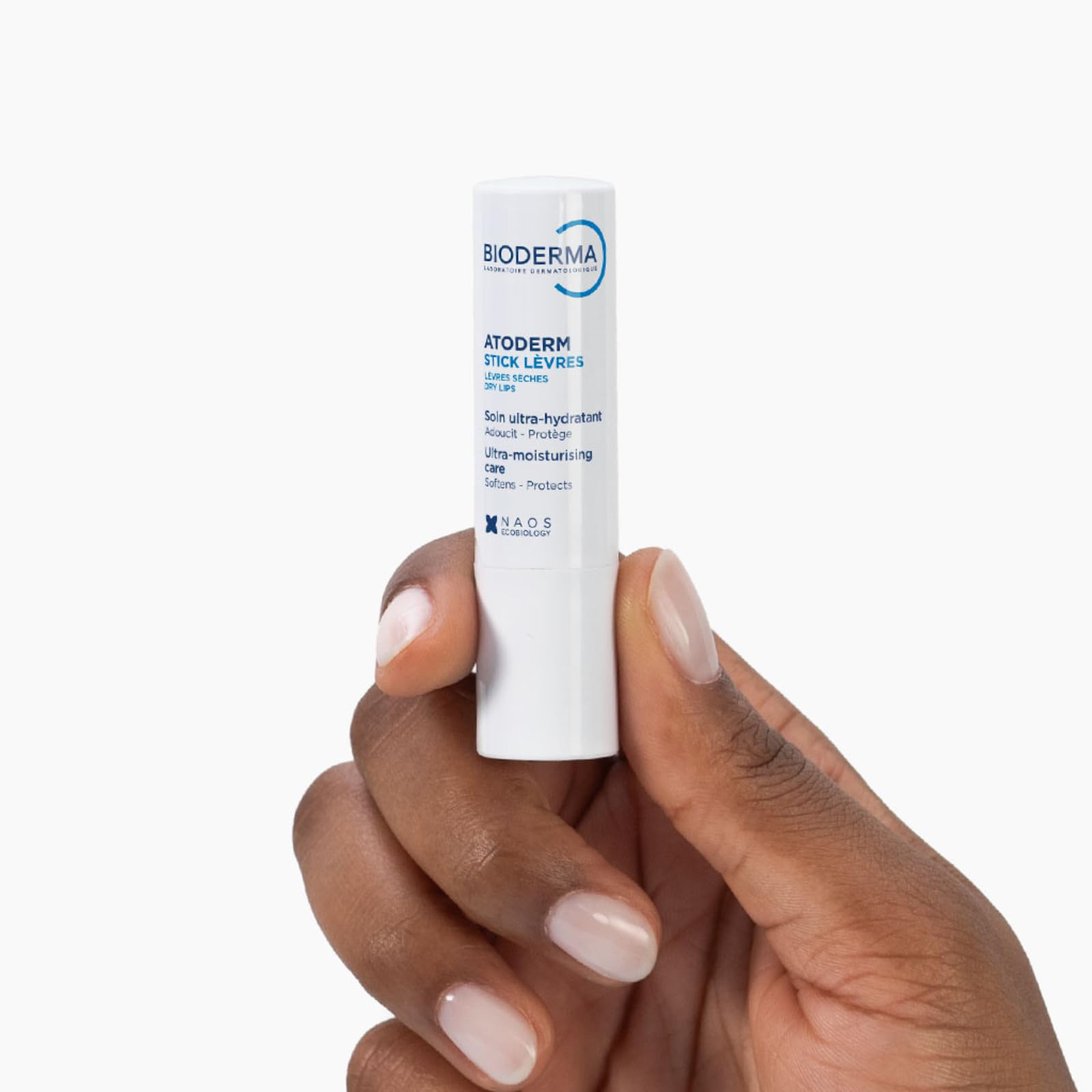 Bioderma Atoderm Lip Care Stick for Dry & Sensitive Lips - Moisturizing, Protective, Convenient Stick Form | Lip Care, Dry Lip Treatment