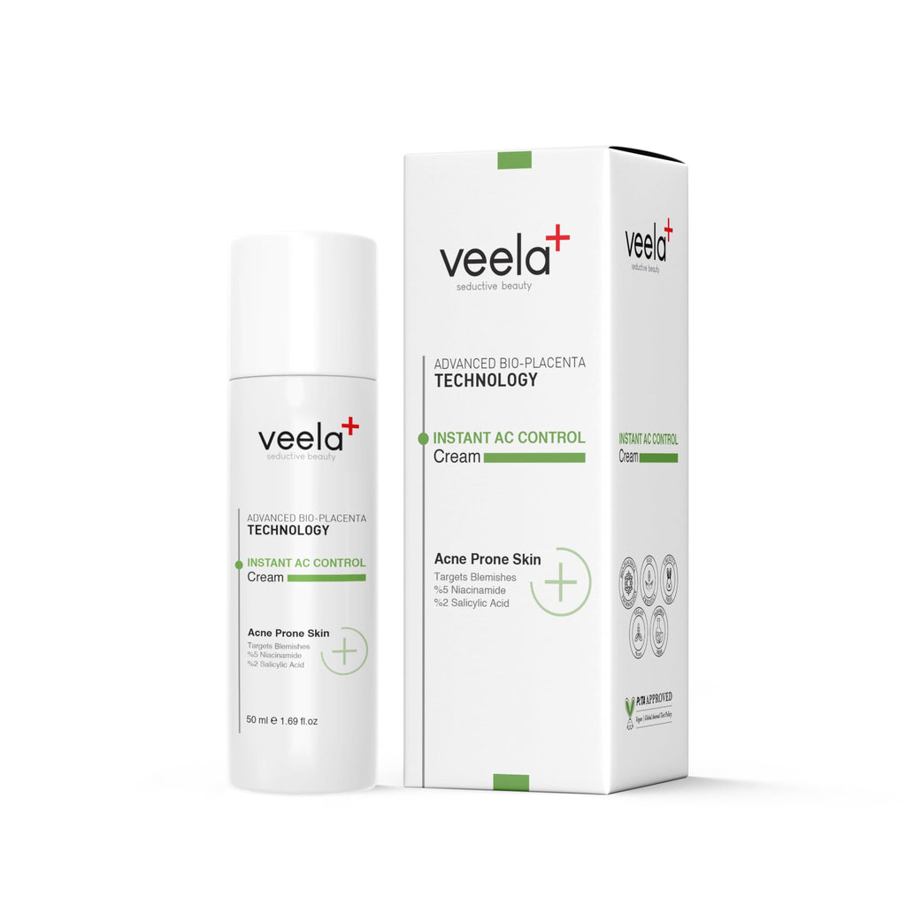Veela Sebum Balancing Moisturizer for Acne-Prone Skin - Oil Control, Non-Comedogenic, 1.69 fl oz