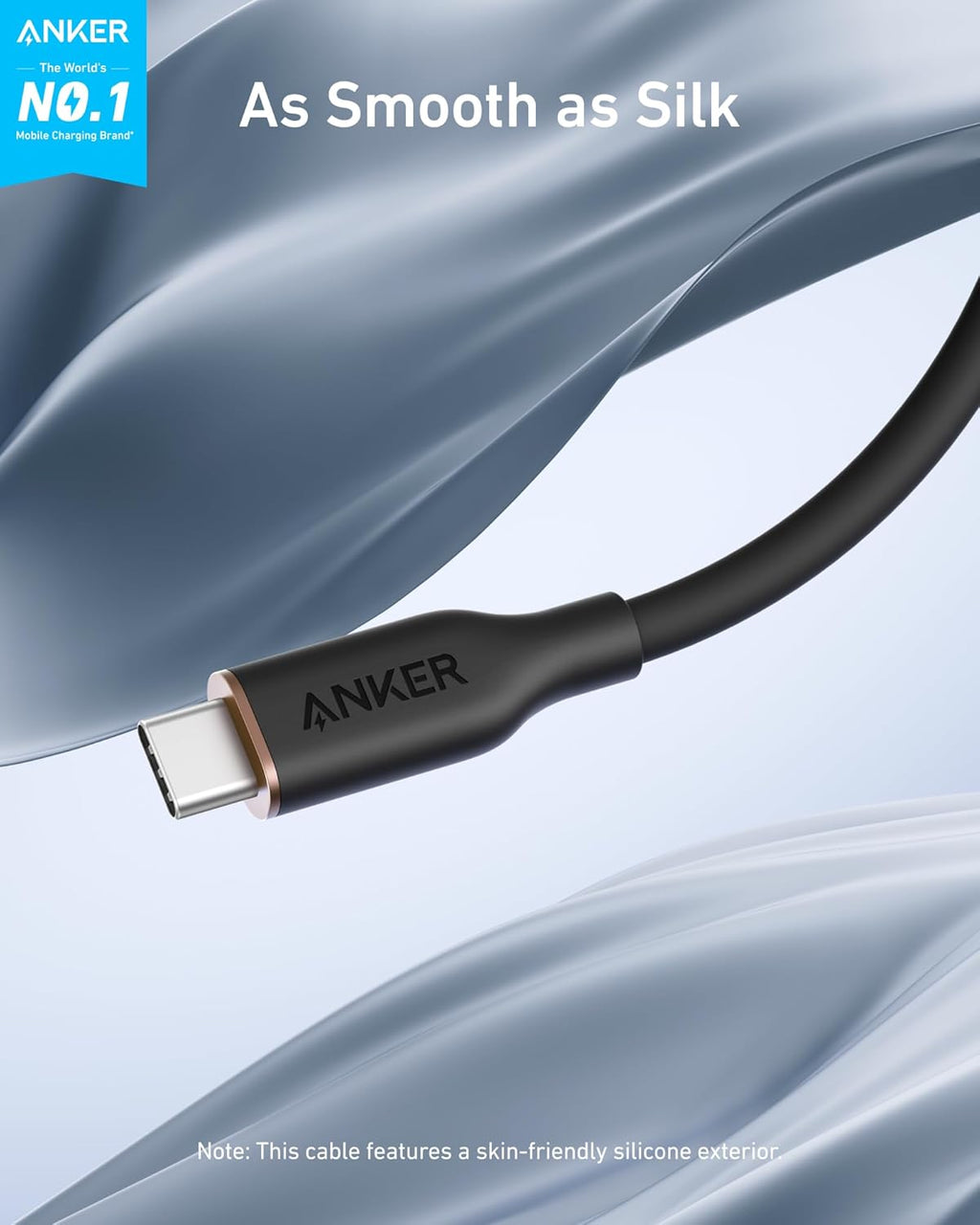 Anker <b>643</b> USB-C to USB-C Cable (Flow, Silicone), view 14
