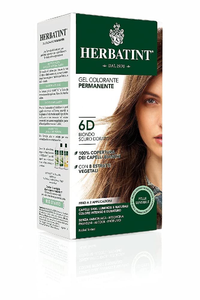 Herbatint Herbal Hair Dye - Natural, Long-Lasting Color, Ammonia-Free & Paraben-Free