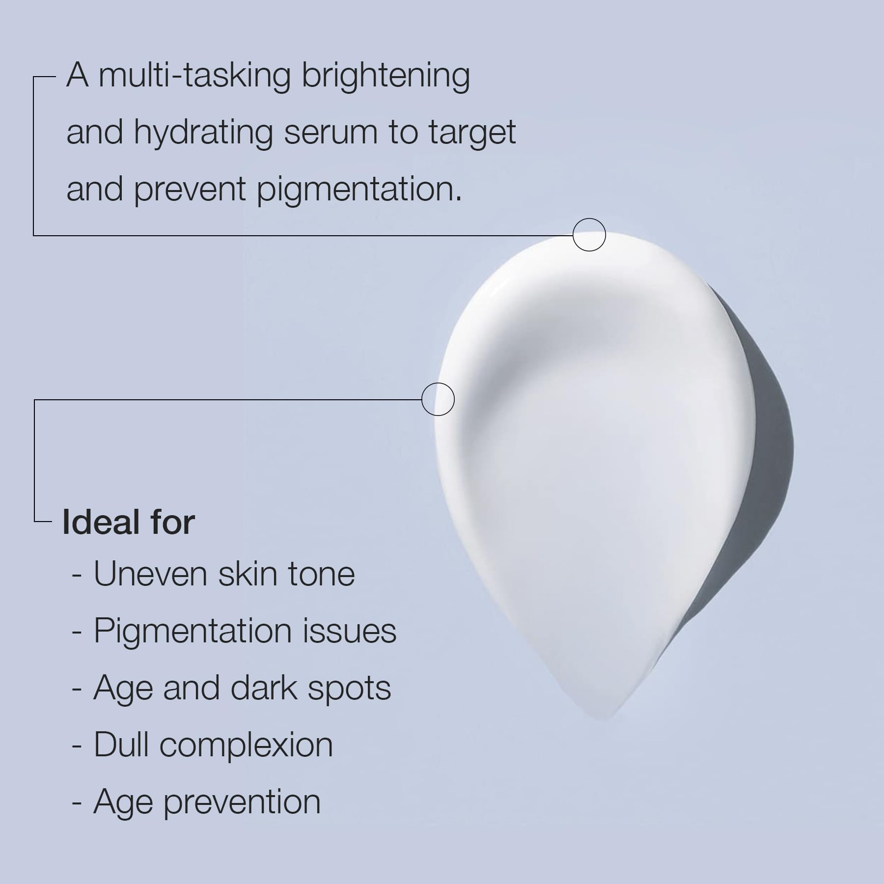 Skincode Brightening Total Clarity Serum - Niacinamide & Antioxidant Facial Serum for Brighter, Hydrated Skin
