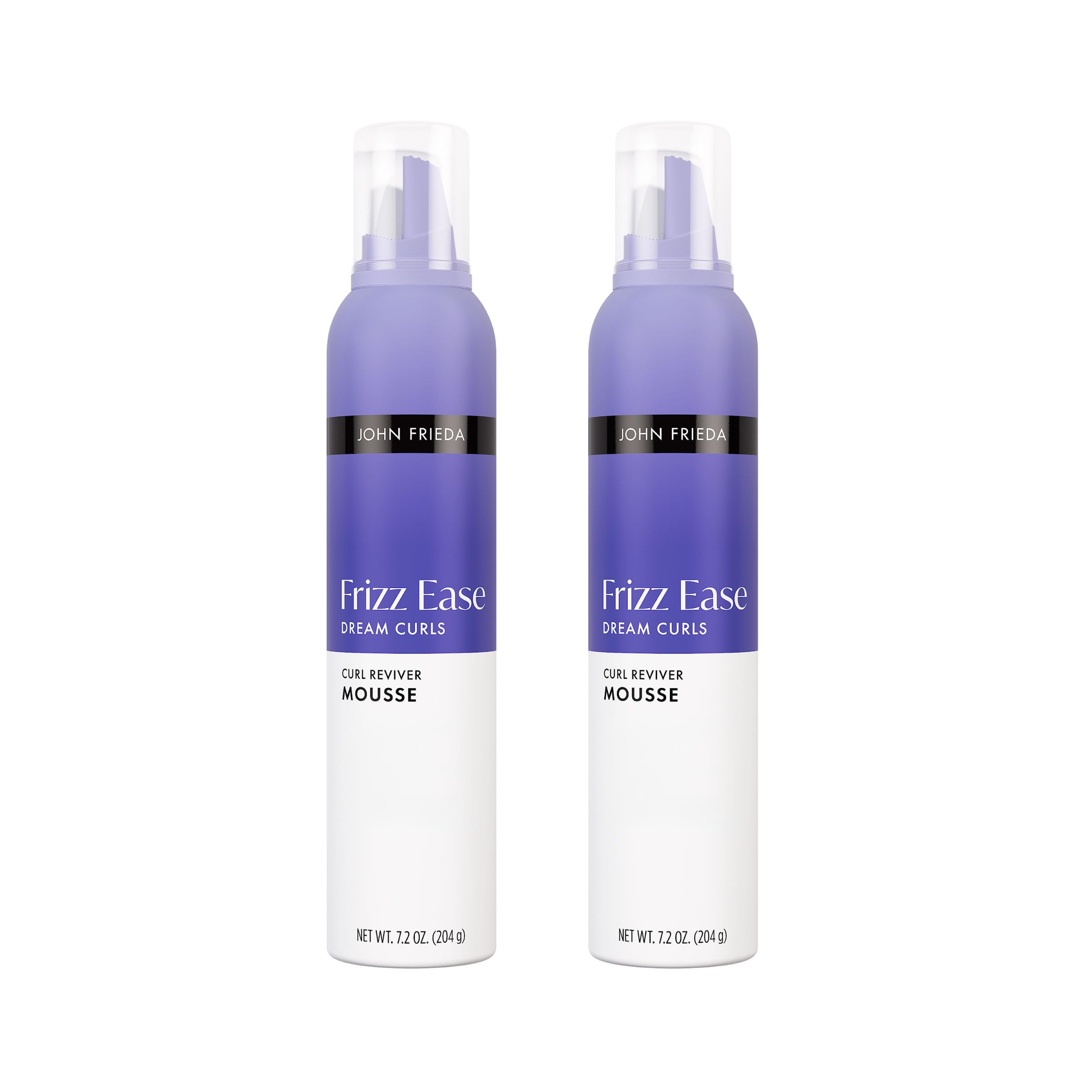 John Frieda Frizz Ease Curl Reviver Mousse - Enhances Curls & Reduces Frizz