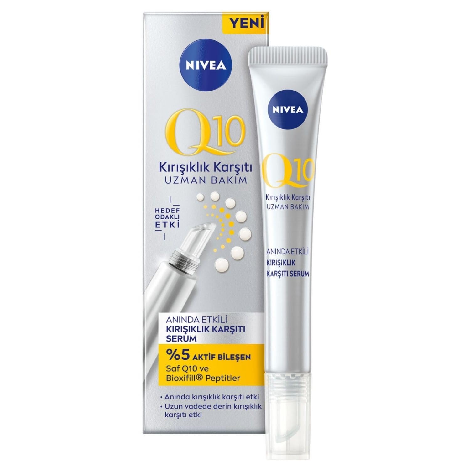 Nivea Q10 Wrinkle Care Serum - Anti-Aging Formula | 0.5 fl oz
