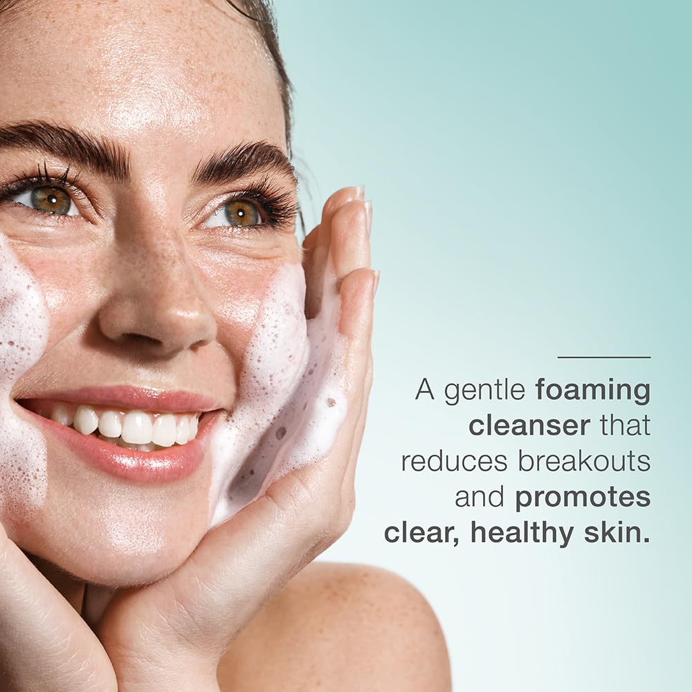Skincode SOS Oil Control Clarifying Wash 125ml - Gentle Facial Cleanser with Salicylic Acid for Acne Control