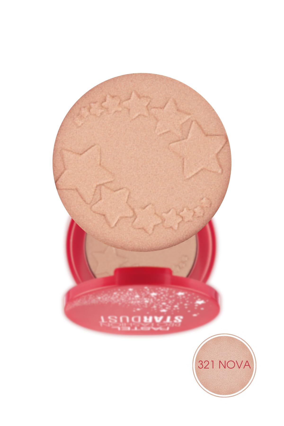 Pastel Profashion Stardust Highlighter Makeup - 8g Shimmering Face Glow for Cheekbones, Radiant Cosmetic
