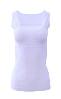 tittimitti Mare Luxury 100% Mako Cotton Women's Lace-Trimmed Tank Top. Proudly Made in Italy (263) — lifestyle context