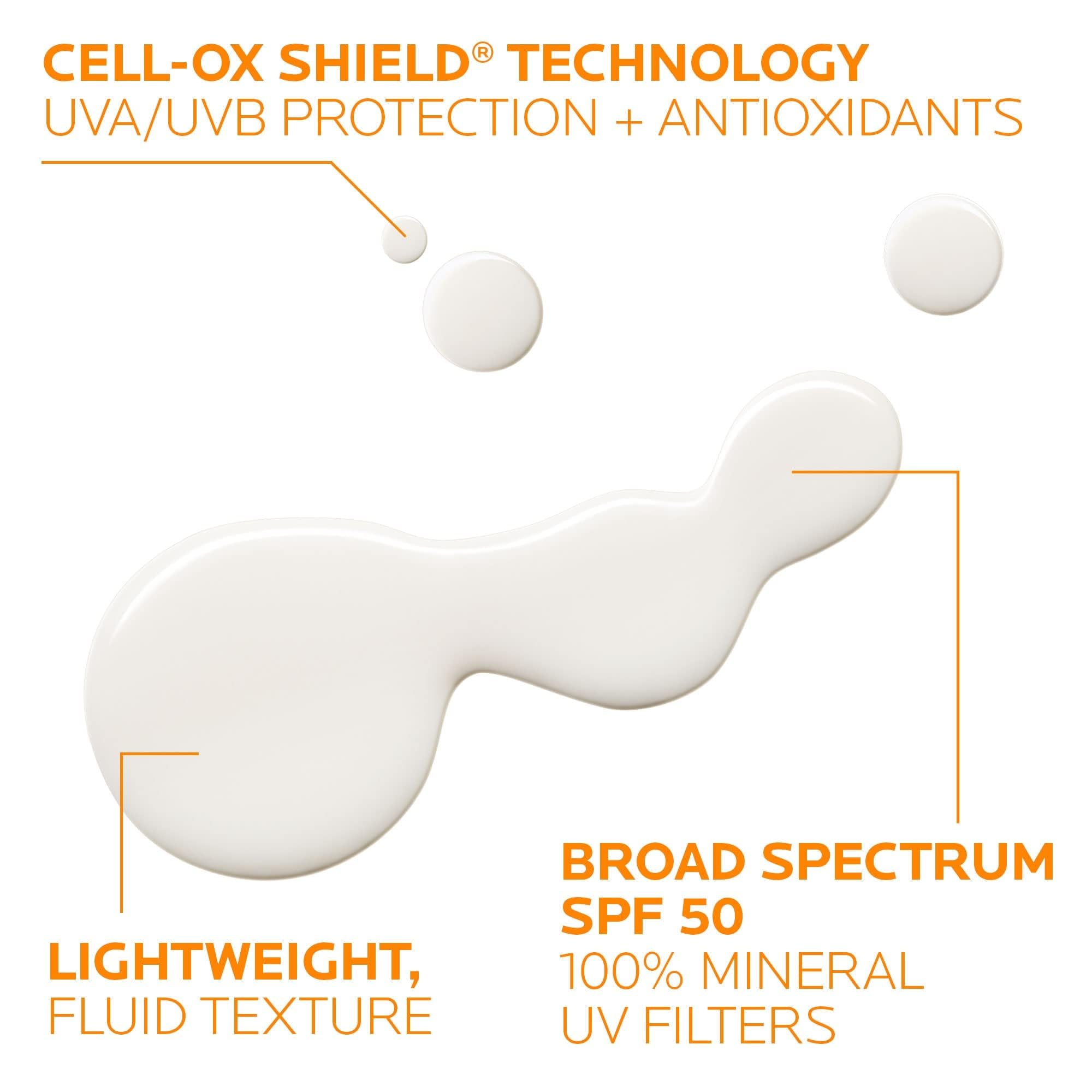 La Roche-Posay Tinted Sunscreen Gel-Cream SPF 50+ - Oil Control, Matte Finish for Sensitive Skin