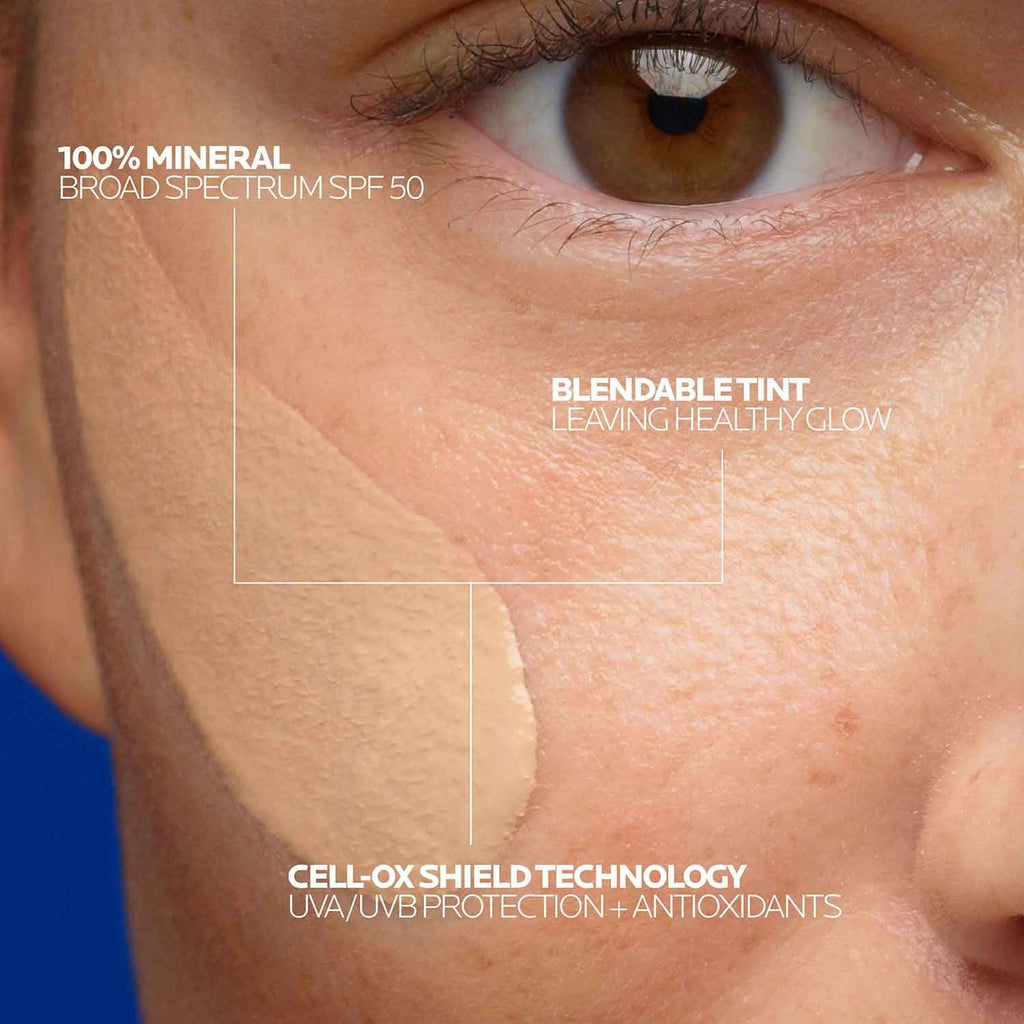 La Roche-Posay Anthelios UVmune 400 Tinted Sunscreen SPF 50+ - Hydrating, Sensitive Skin Friendly