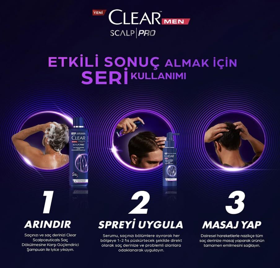 Clear Men Shampoo - Hair Fall Control | 350ml