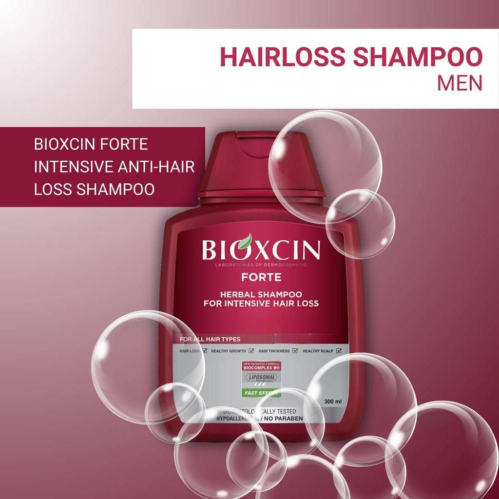Bioxcin Forte Shampoo - 3 For 2 Deal | 8x Intense Formula