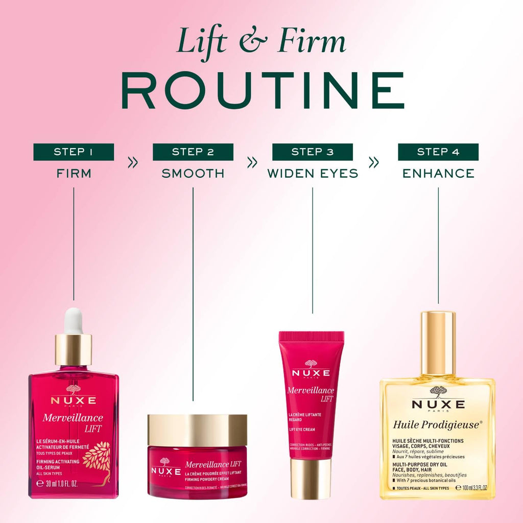 Nuxe Merveliance Lift Firming Face Serum - Anti-Aging, Natural Skincare, 30ml