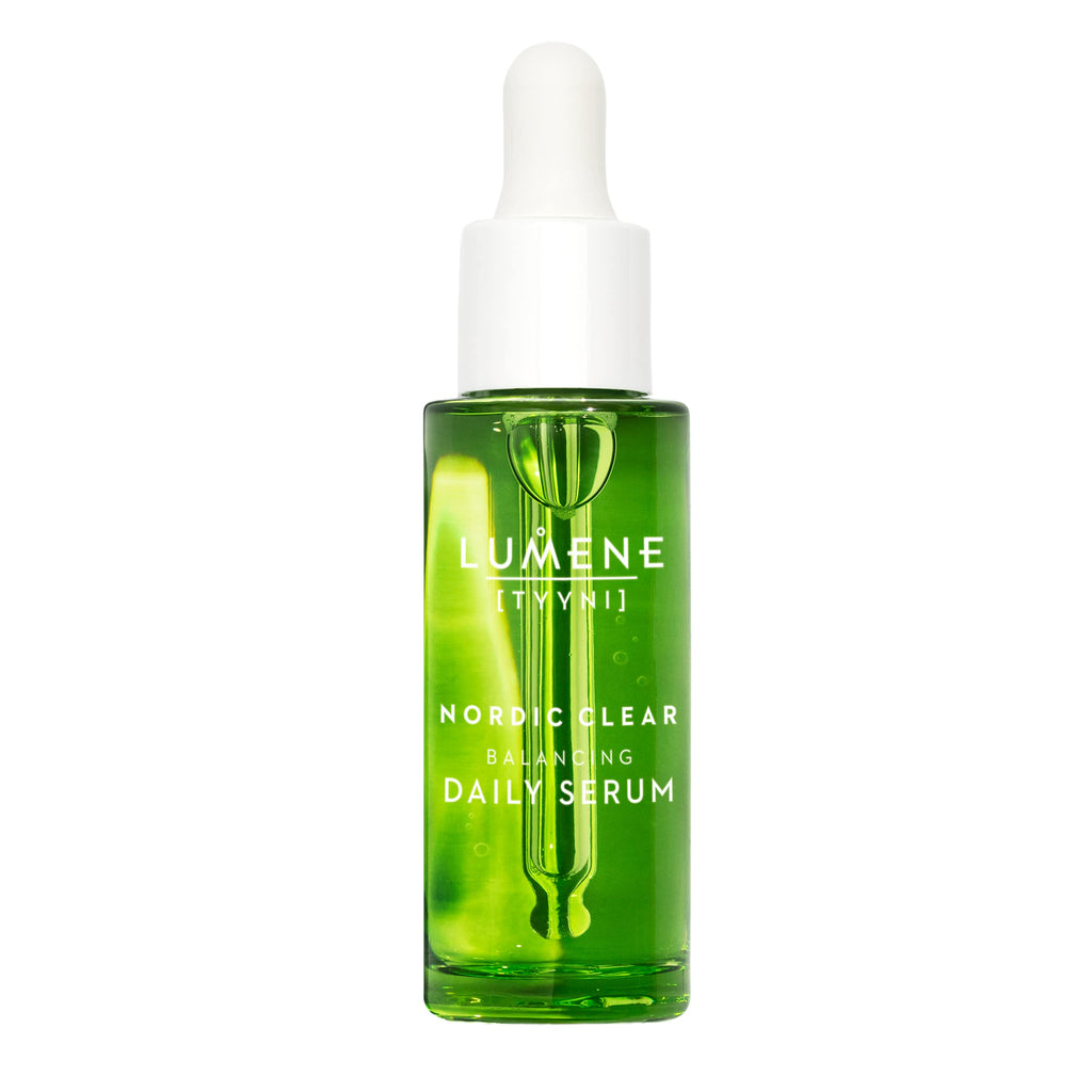 Lumene Sebum Balancing Serum - Vegan, Paraben-Free Oily Skin Care for Reduced Shine & Pores