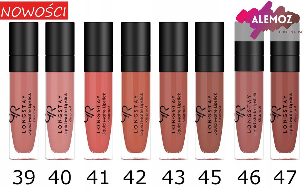 Golden Rose Longstay Liquid Matte Lipstick 24 - Intense Color