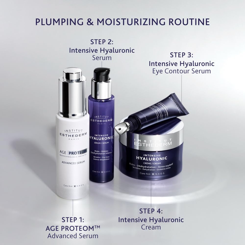 Esthederm Intensive Hyaluronic Cream - Anti-Aging Moisturizer for Dry Skin