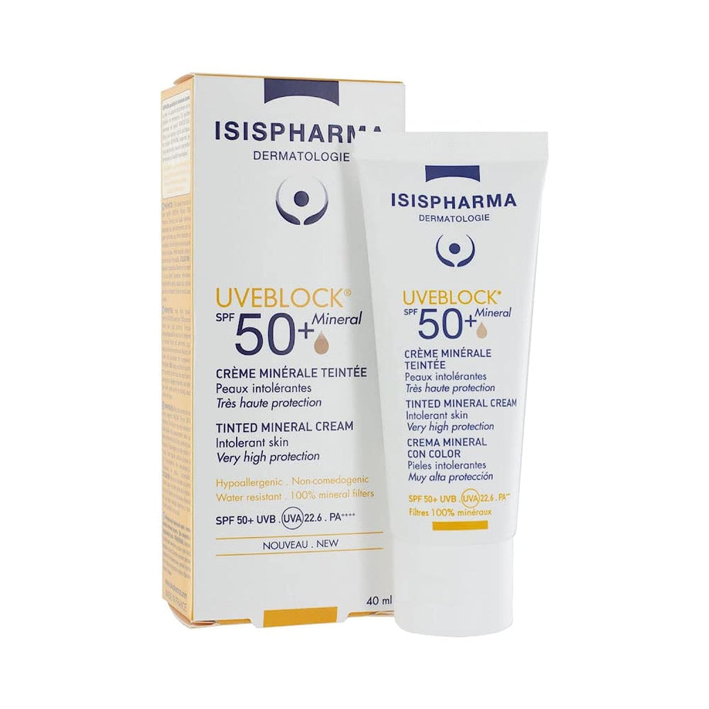 Isis Pharma Uveblock SPF 50+ Mineral Cream 40 ml