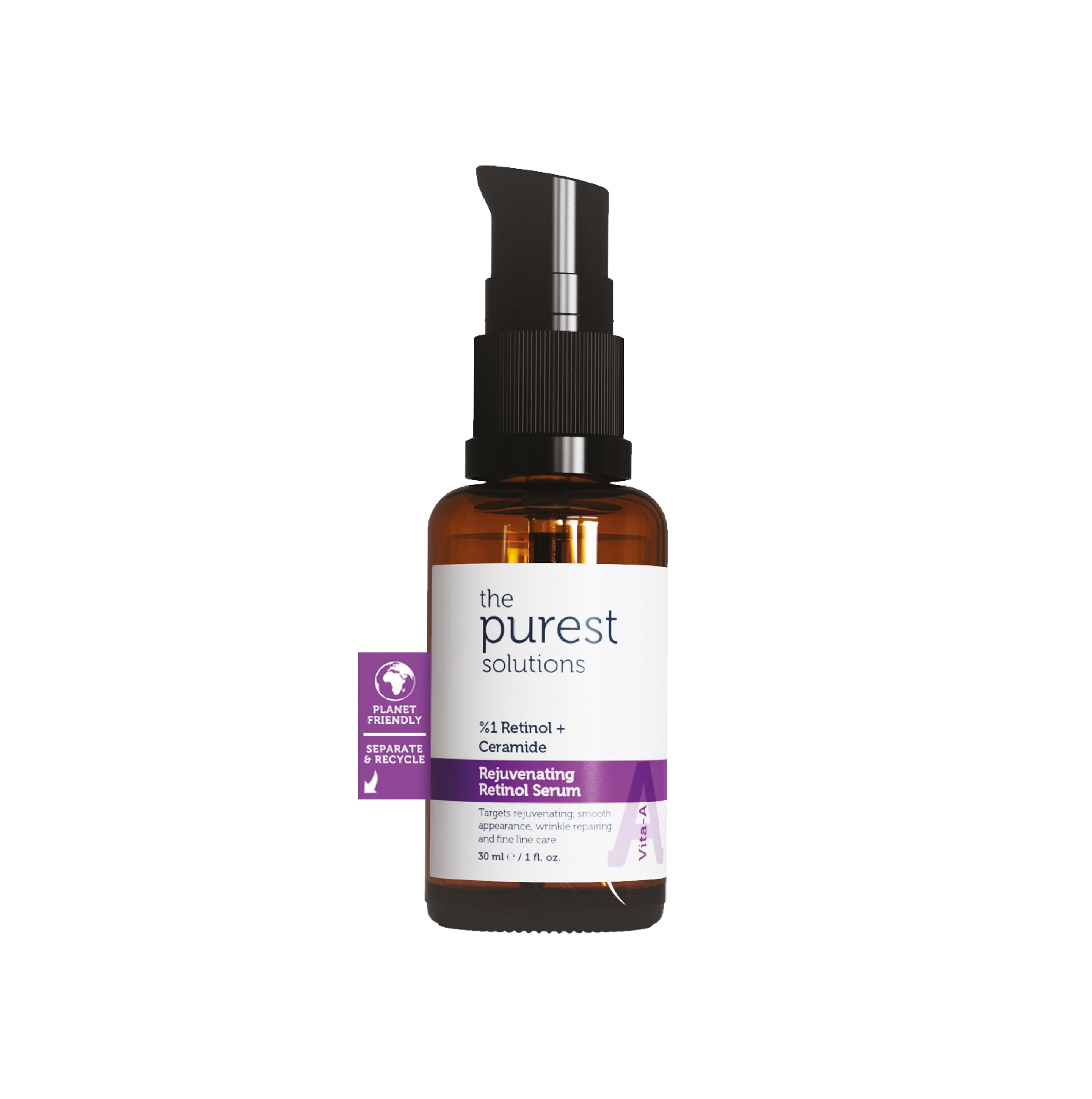 The Purest Solutions Anti-Aging Skincare Set - Retinol Serum & Peptide Complex for Smoother, Youthful Skin