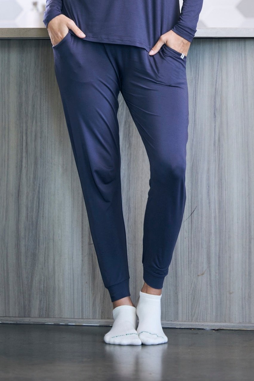 Spun Bamboo Women's Bamboo Lounge Jogger Pants — main product shot