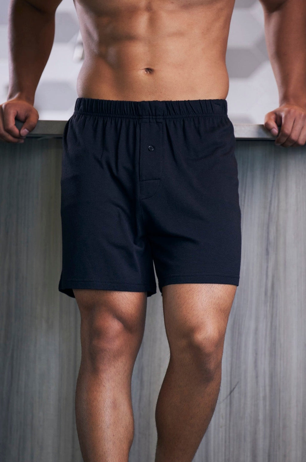 Spun Bamboo Men's Bamboo Viscose/Cotton Boxer Style Underwear — main product shot
