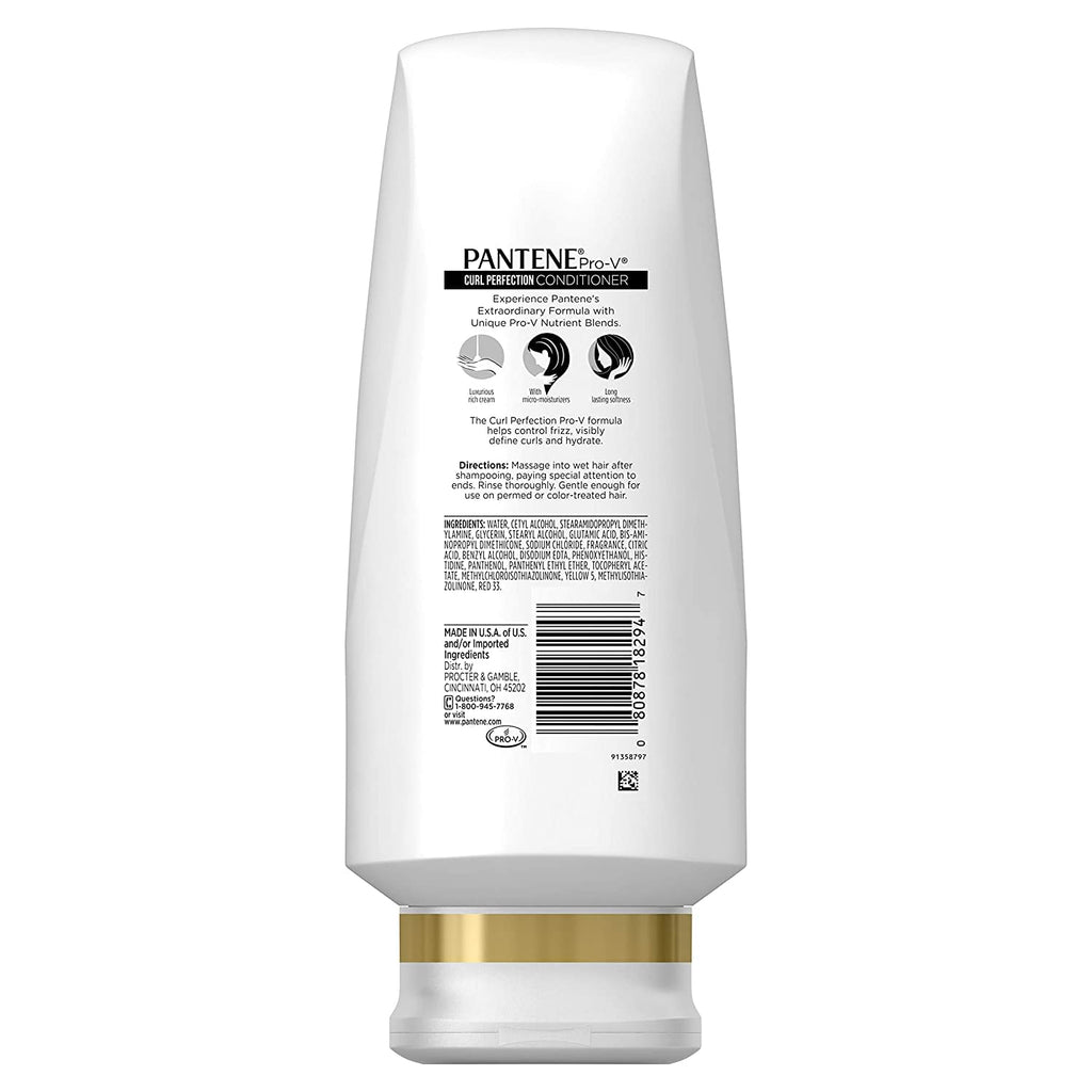 Pantene Frizz No More Curly Hair Conditioner 11 fl oz | Pro-V Miracles