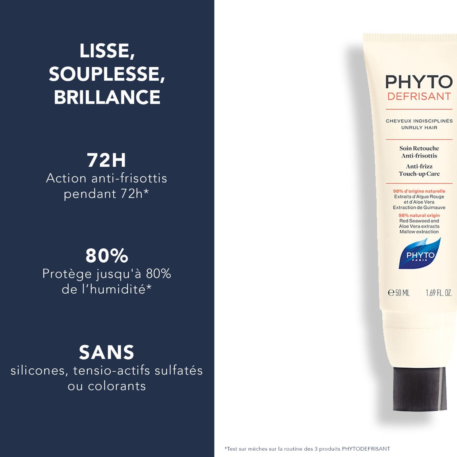 Phyto Defrisant Anti-Frizz Hair Care Cream 50ml