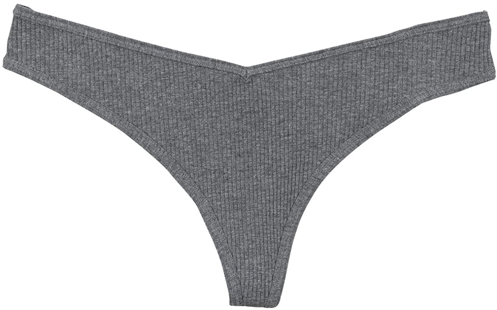 Love Libby Panties Cotton Rib Thong — lifestyle context
