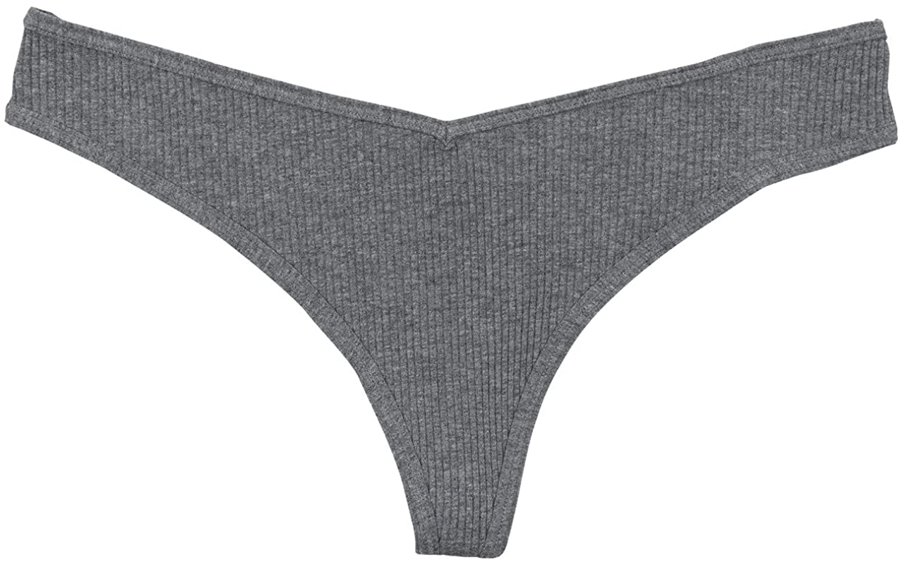 Love Libby Panties Cotton Rib Thong — lifestyle context
