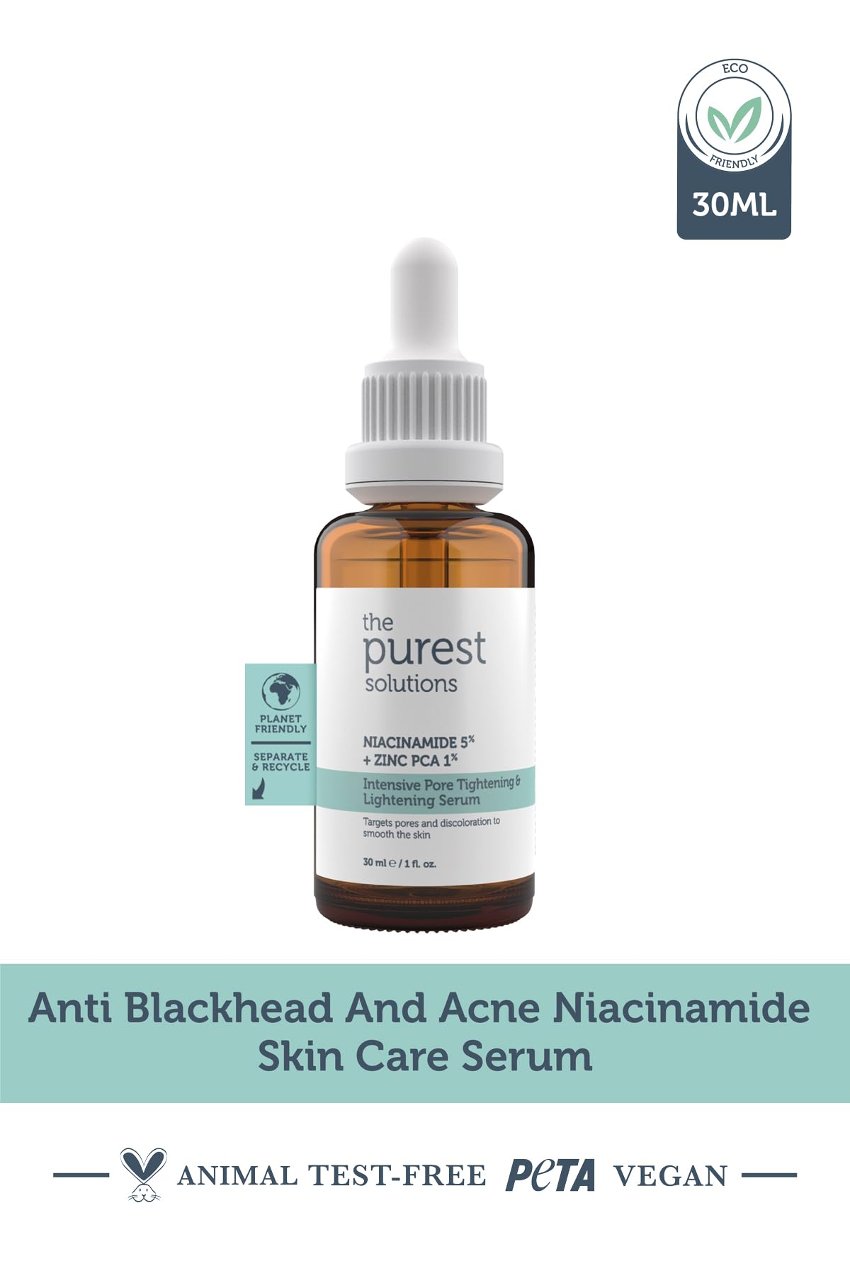 The Purest Solutions Intensive Pore Tightening and Lightening Serum | 30ml