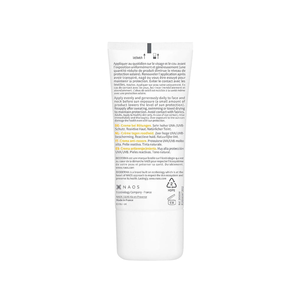 Bioderma Sunscreen for Sensitive Skin - SPF 50+, Fragrance-Free, Water-Resistant - 1.01 fl oz