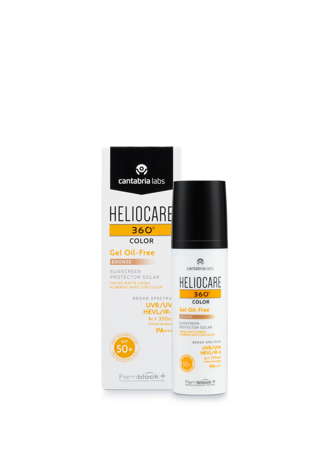 Heliocare 360 Gel Oil Free Bronze Spf 50 50ml