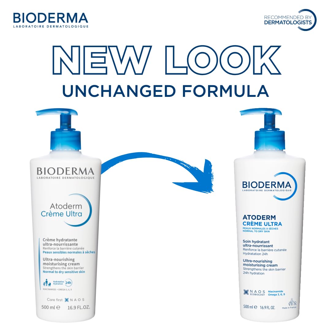 Bioderma Atoderm Ultra Moisturizing Cream 500ml