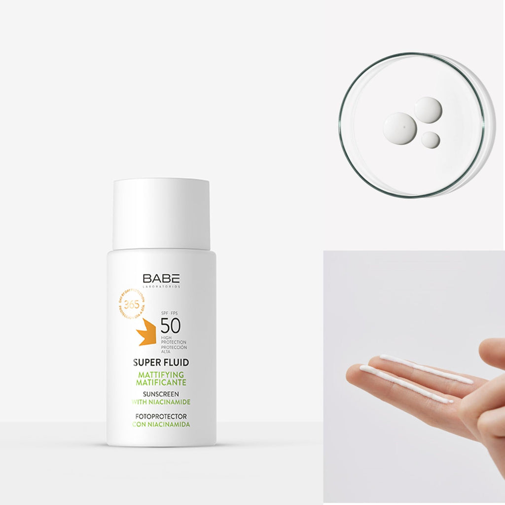 Babe Super Fluid Mattifying Sunscreen - SPF 50 | 50 ml