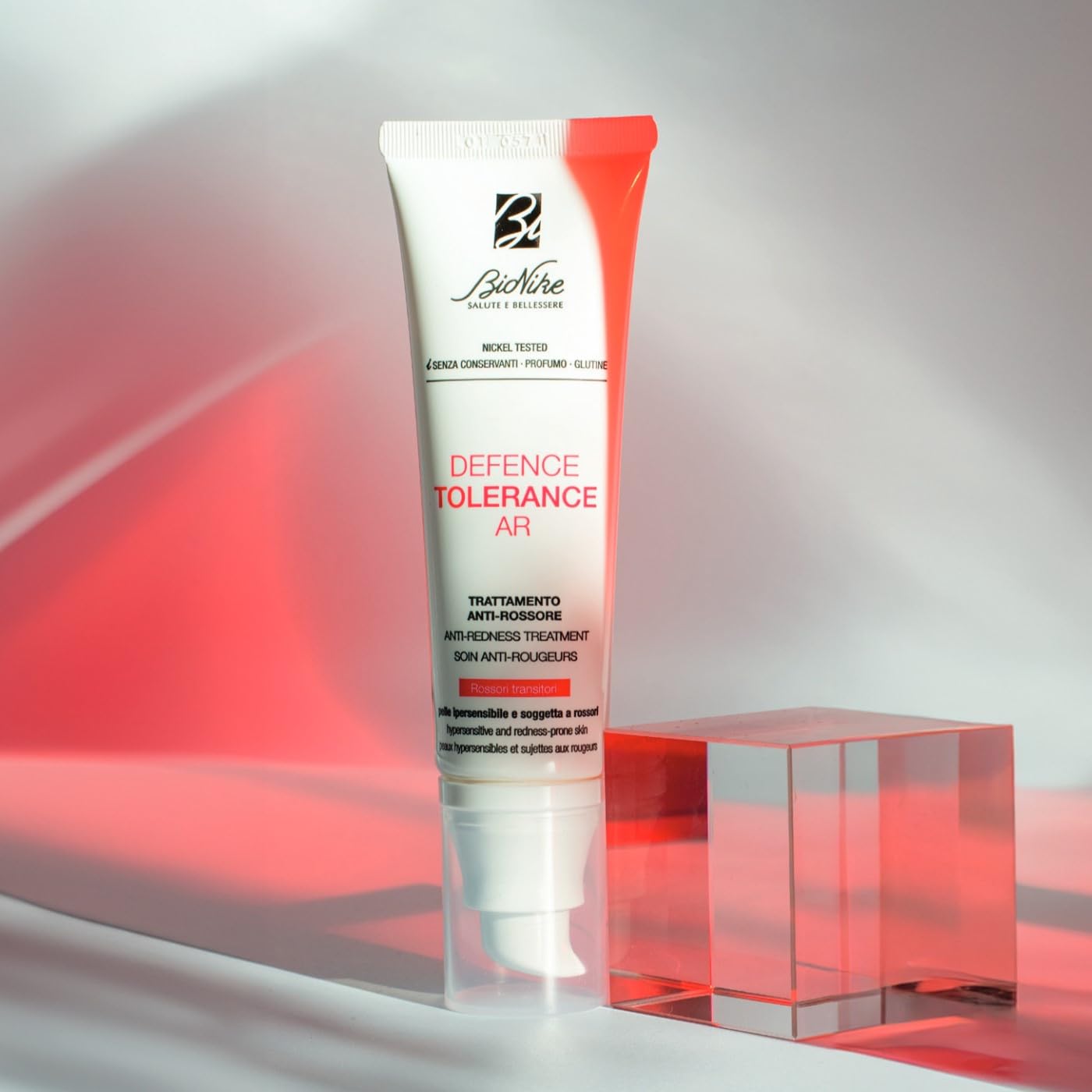 BioNike Defence Tolerance AR Cream 50ml - Sensitive Skin Moisturizing Cream for Hydration and Protection