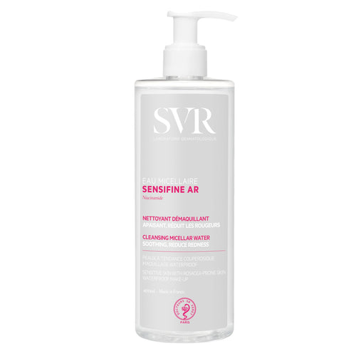 SVR Physiopure Cleansing Micellar Water - Gentle Makeup Remover for Sensitive Skin, Paraben-Free, 6.76 fl oz