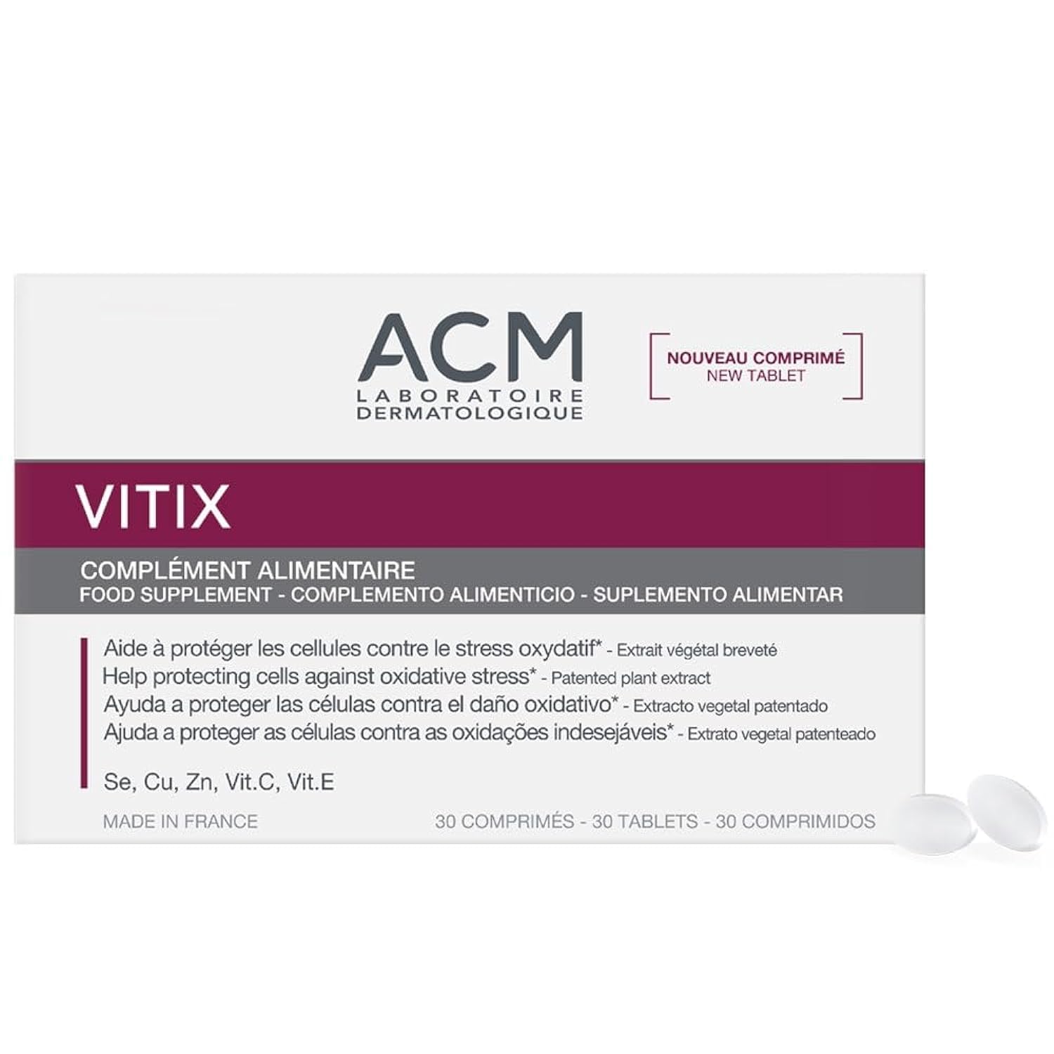 Selinecza Vitix Tablet - Dietary Supplement | 30 Tablets