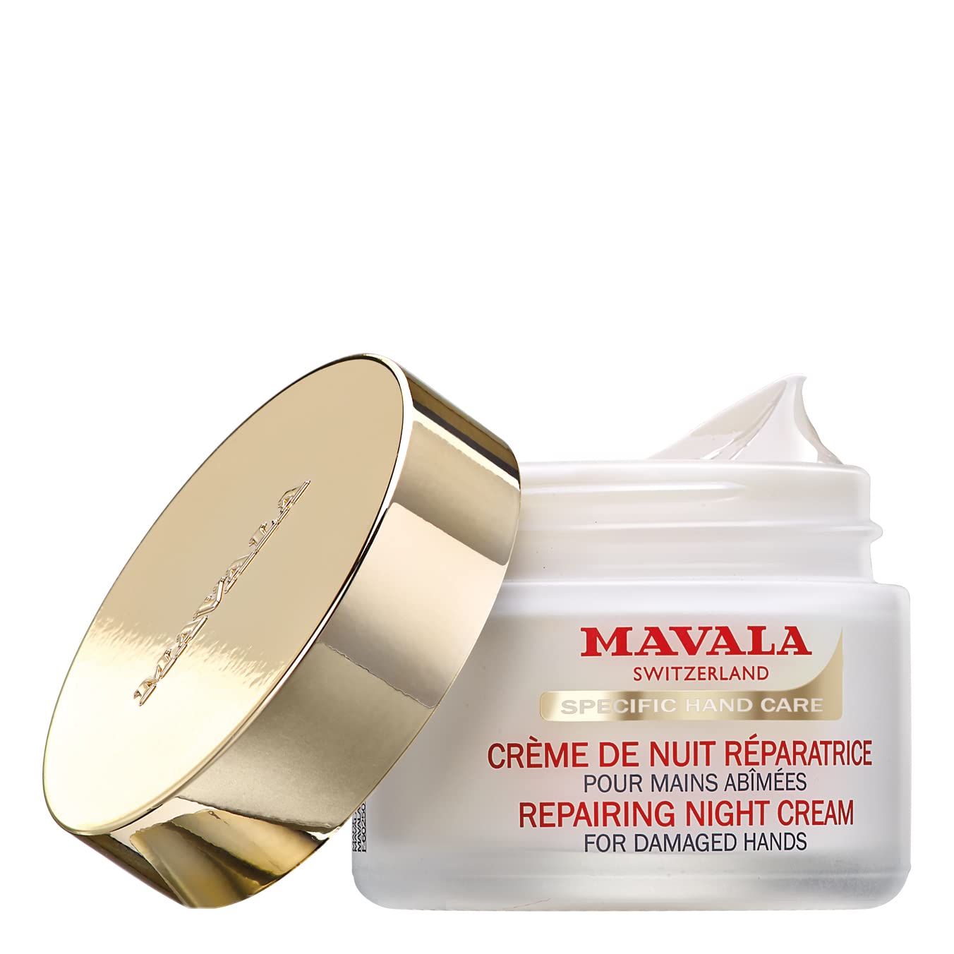 Mavala Hand Care Repairing Night Cream - Intense Hydration for Dry Hands