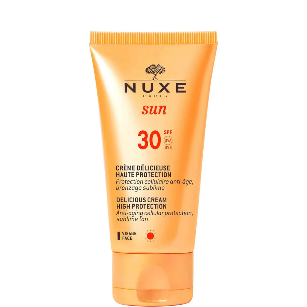Nuxe Sun Cream For Face SPF30 50ml - Natural Sunscreen with Anti-aging Benefits