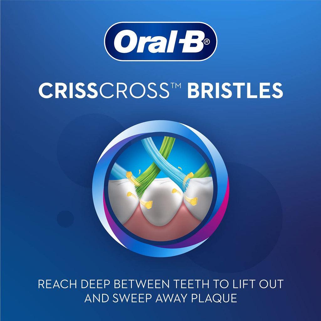 Oral-B Manual Toothbrush Medium Bristle 1+1 Pack - Effective Oral Hygiene for Daily Cleaning