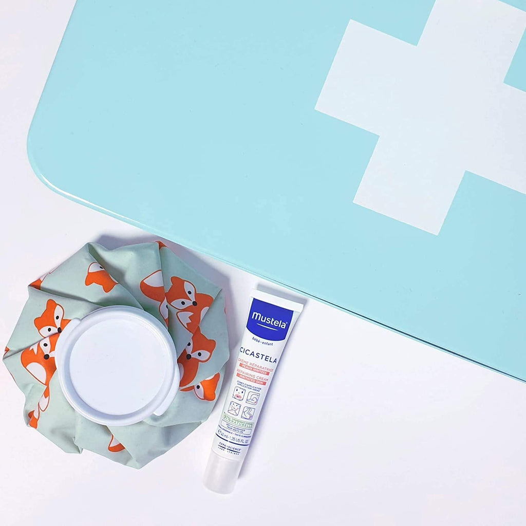 Mustela Cicastela Repairing Baby Care Cream - 40ml, Natural, Dermatologically Tested, Soothing & Gentle for Newborns