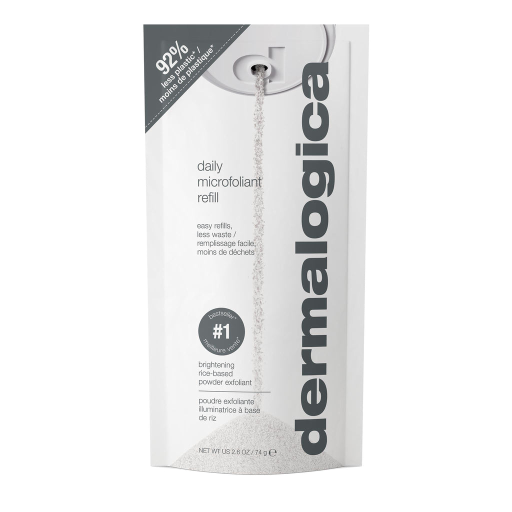 Dermalogica Daily Microfoliant Refill - Gentle Rice-Based Exfoliating Powder for Daily Use