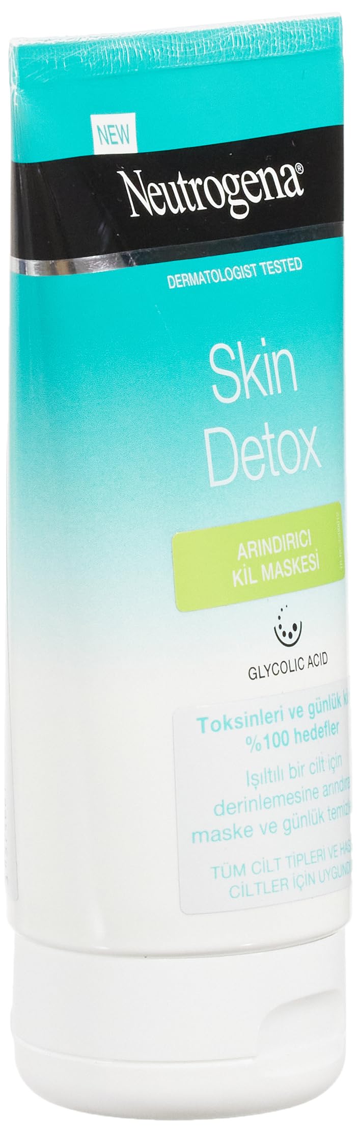 Neutrogena Skin Detox Cleansing Clay Mask 150ml - Deep Cleanser
