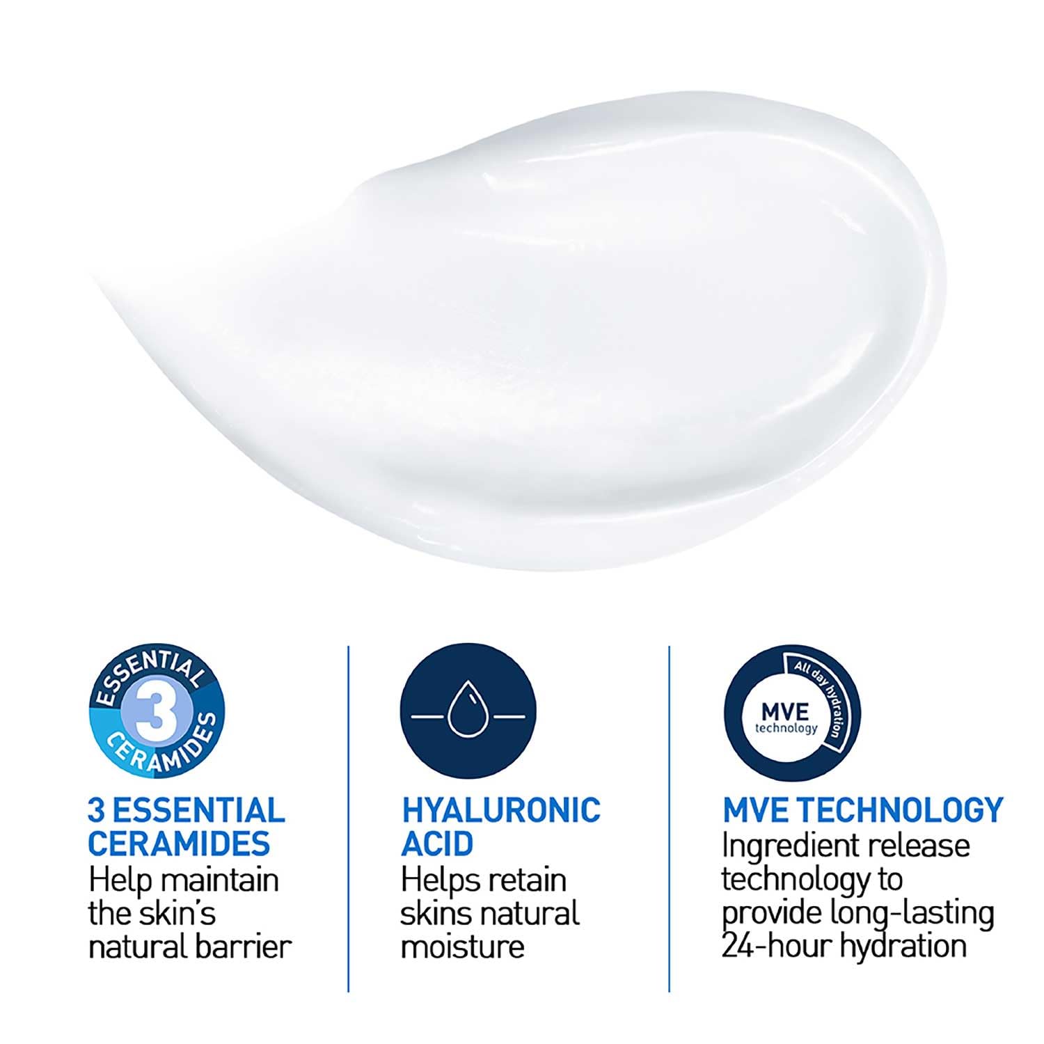CeraVe Moisturizing Cream | Body and Face Moisturizer for Dry to Very Dry Skin | Body Cream with Hyaluronic Acid and Ceramides | Normal | Fragrance Free | 19 Oz | Packages May Vary