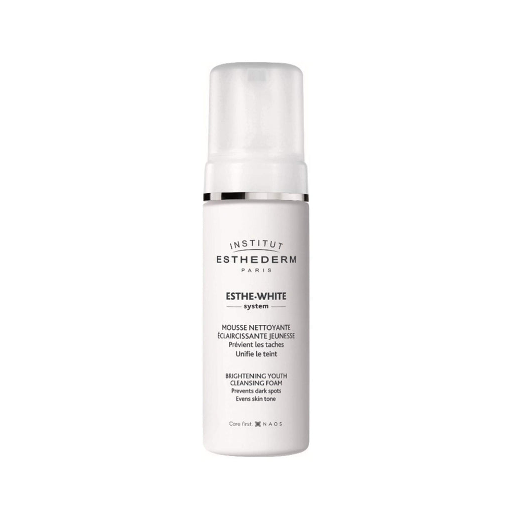 Esthederm Este-White Cleansing Foam - Anti-Aging Facial Cleanser for Uneven Skin Tone