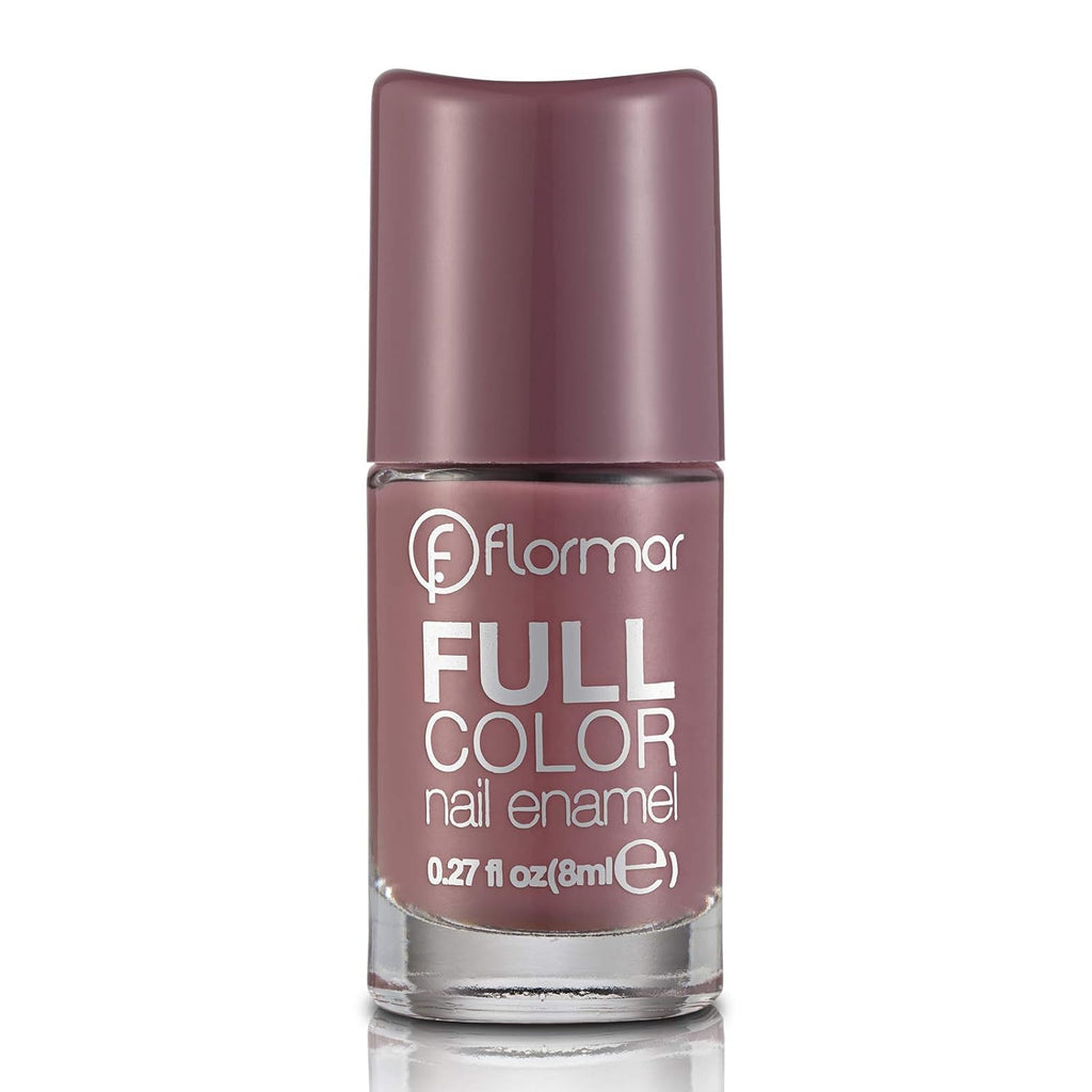 Flormar Full Color Extra Intense Pigment - Berry Brown Nail Polish