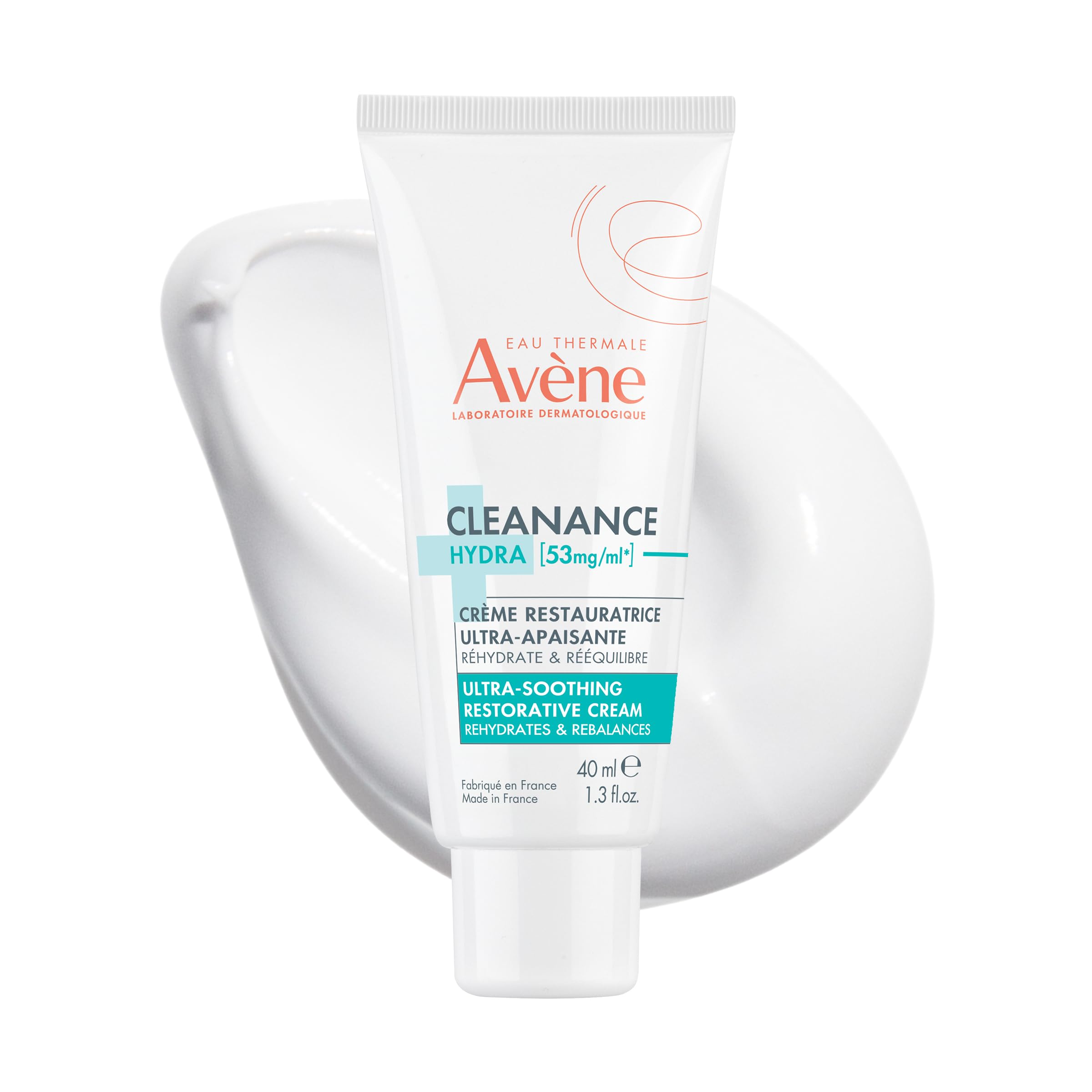 Avene Cleanance Hydra Cream 40ml - Soothing Moisturizing Cream for Sensitive Oily Skin