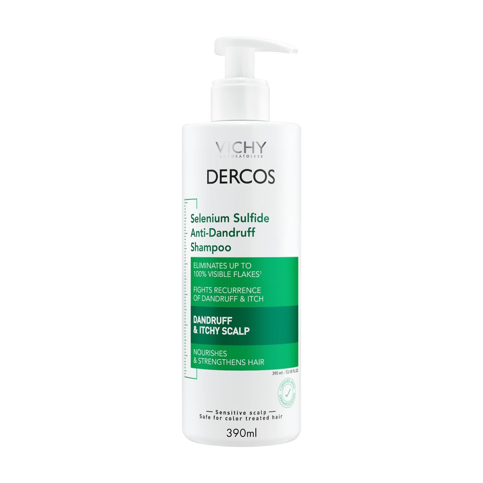 Vichy Densi Solutions Thickening Shampoo 400Ml - Hair Thickening & Volumizing for Fine or Limp Hair
