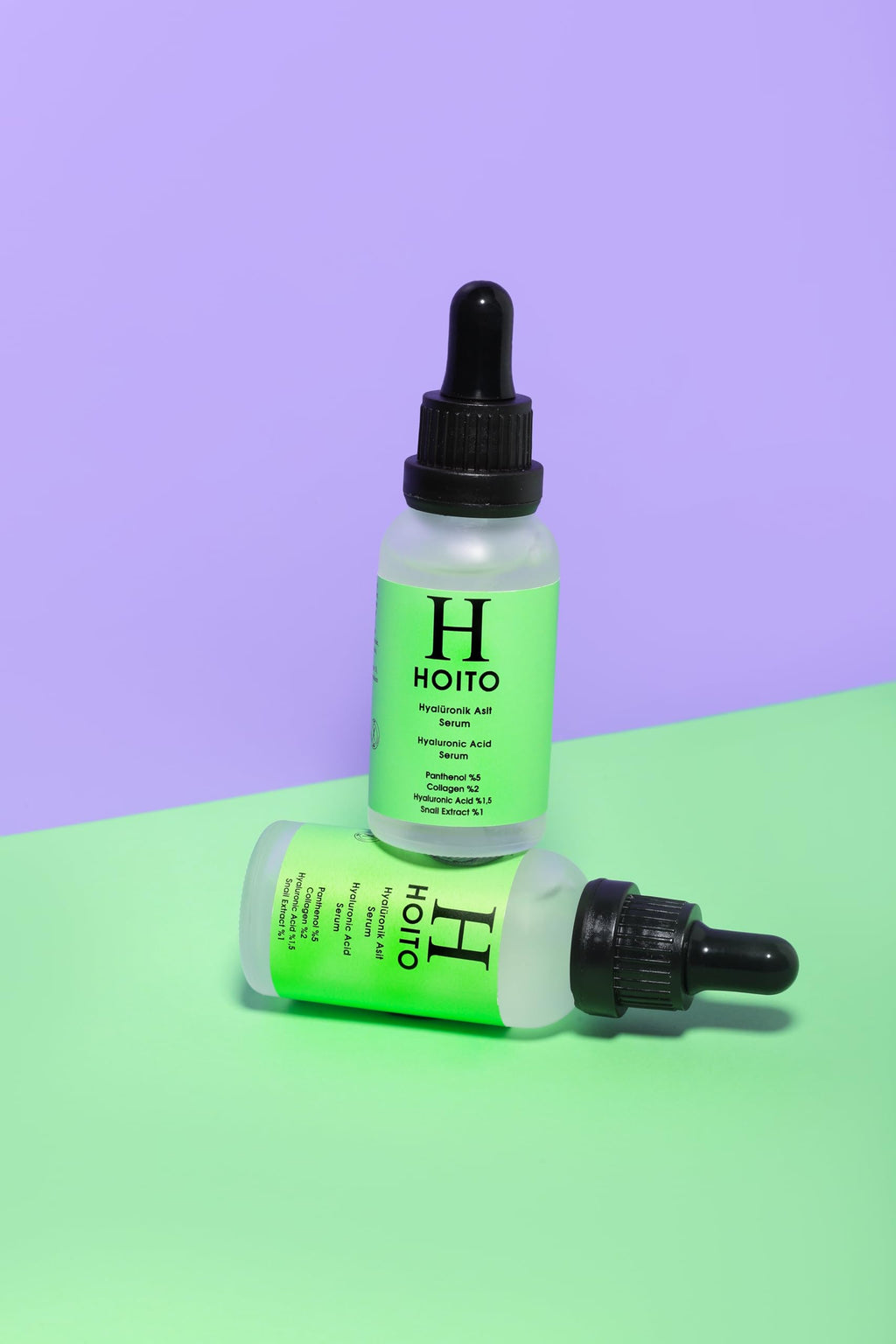 Hoito Hyaluronic Acid Serum 30ml - Natural Anti-Aging Moisturizing Serum for Dry Skin