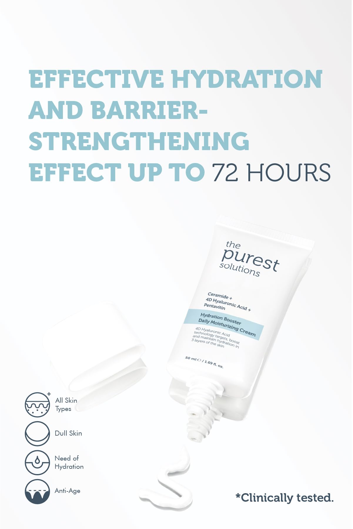 The Purest Solutions Hydration Booster Daily Moisturizing Cream 50ml